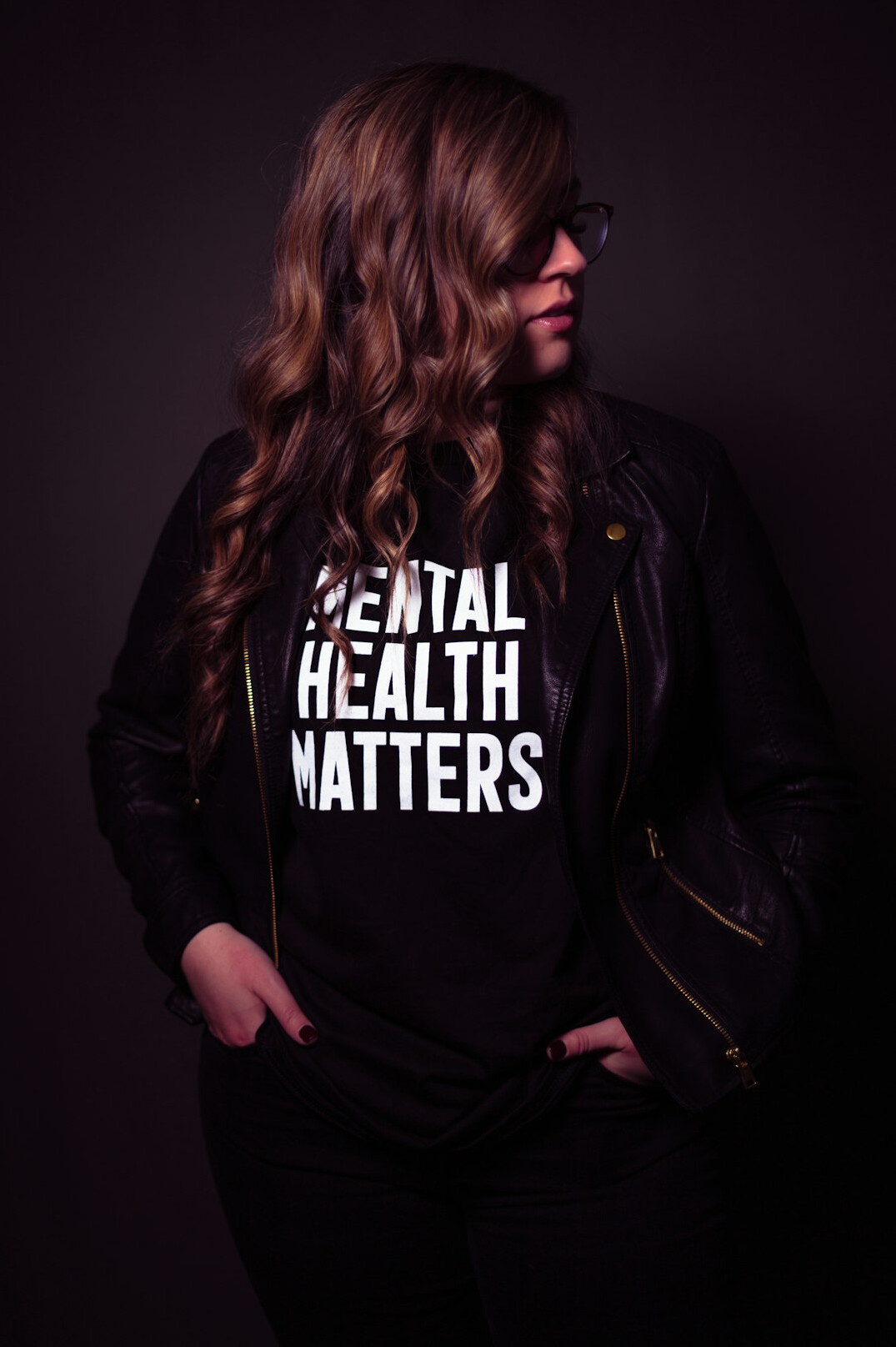 Studio portrait of a female mental wellness therapist